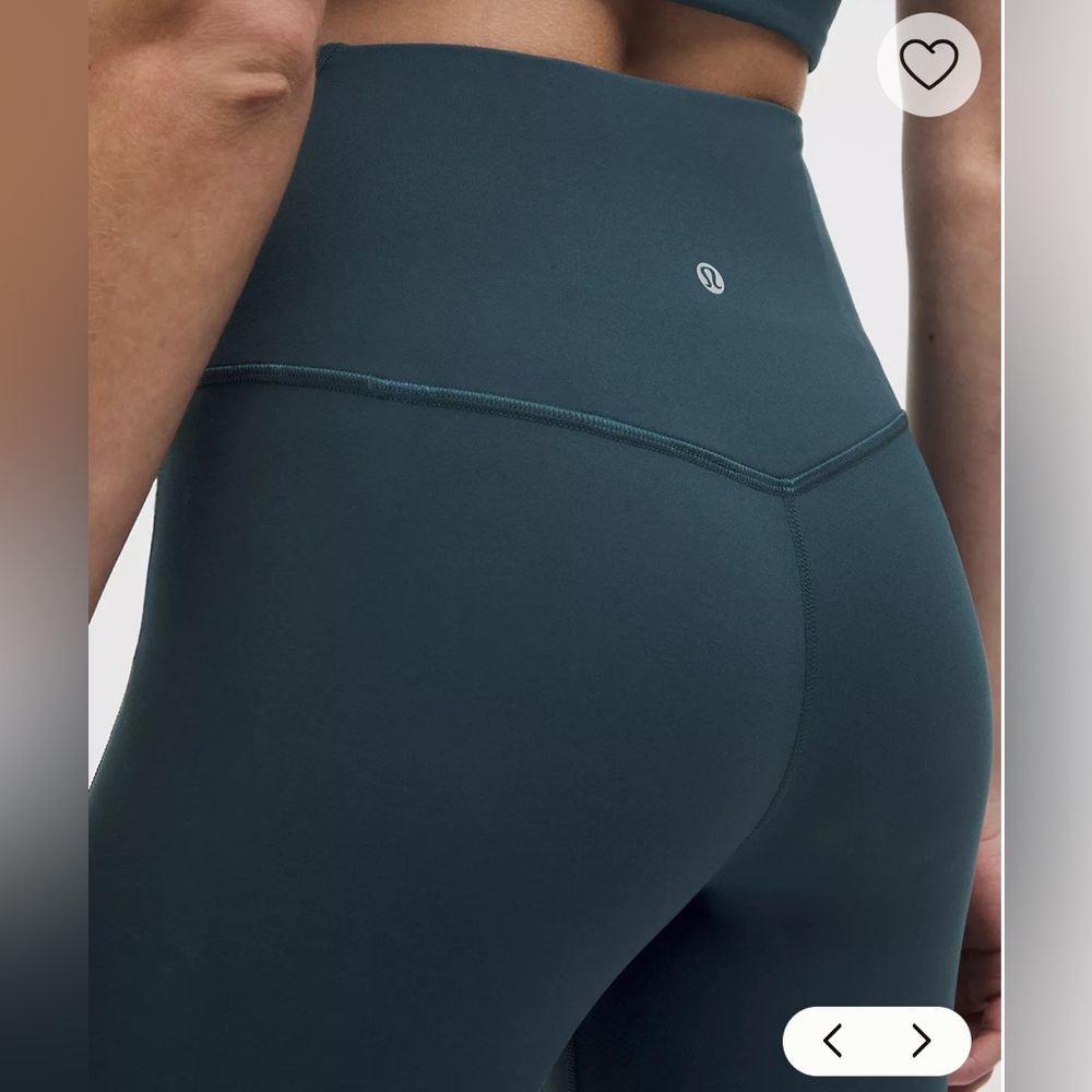NWT Lululemon Set: Align Tank & High Rise Leggings 25” Indochine Blue Size 6 - Picture 9 of 11